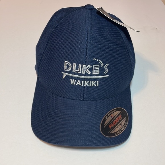 NWT Duke’s Waikiki Hawaii Baseball Hat flex fit - Picture 6 of 7